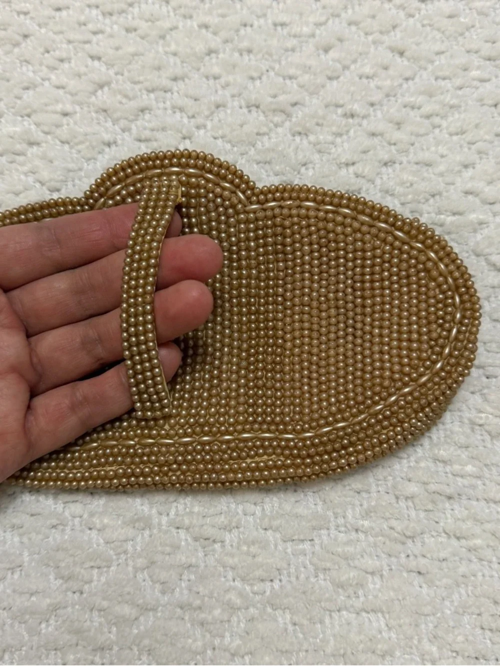 Vintage Japanese Beaded Clutch Evening Purse Women’s